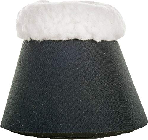 HKM 85861200.0652 Comfort - Campanas para Caballo con Acolchado, Color Blanco