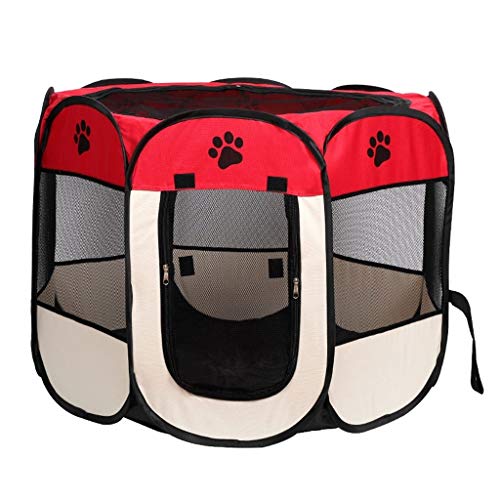Hkwshop Sala de Parto para Mascotas Sala de producción de Gatos Embarazo al Aire Libre Casa de la Perrera Carpa Nido Suministros para Mascotas