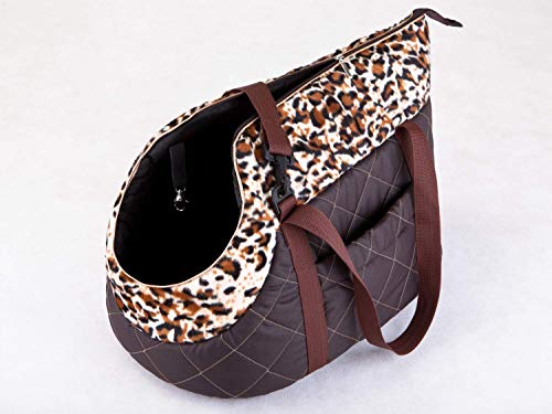 Hobbydog TORPAN11 - Bolsa para Perros y Gatos (27 x 25 x 43 cm), diseño de Pantera