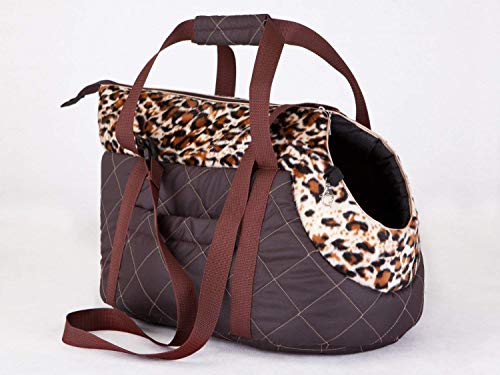 Hobbydog TORPAN11 - Bolsa para Perros y Gatos (27 x 25 x 43 cm), diseño de Pantera