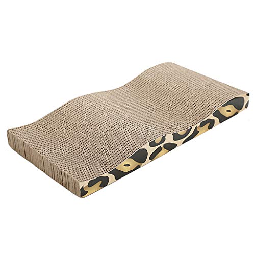 holilest Juguetes para Gatos, Sofá Diseño Rascador para Gatos Tablero Corrugado Juguete Scratcher Bed Pad Reversible Pet-2