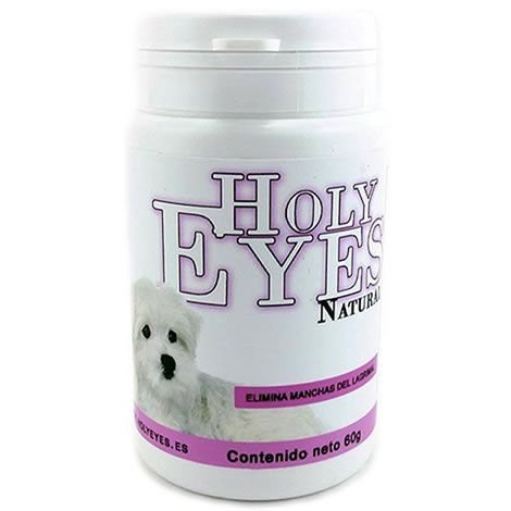 Holy Eyes Natural Tear Stain Remover Blanqueador Lagrimal Dog Cat 120gr