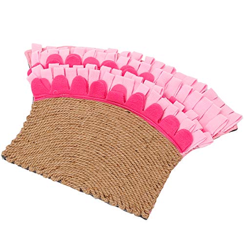 Homieco Alfombras Rascadoras para Gatos, Cobija de Cola de Pescado para Gatos, Rascador para Gatos, Alfombra Antideslizante para Dormir para Gatos para Garras de molienda de Gato