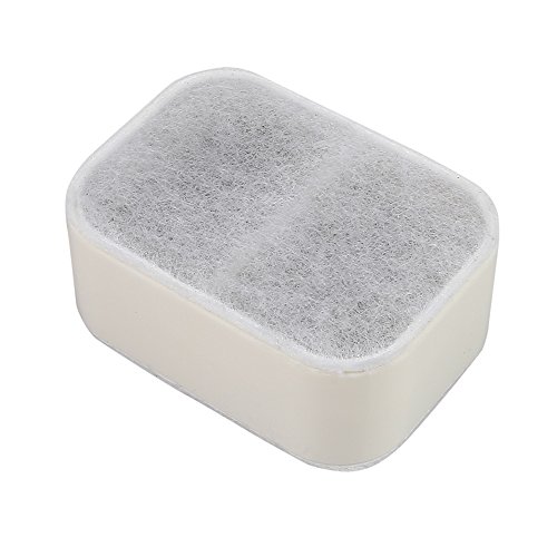 Hommii Fuente Bebedero Cerámico para Gato/Perro Mascotas Silencio 2.1L Dispensador de Agua Automático con Filtro Pet Water Fountain Drinking Bowl