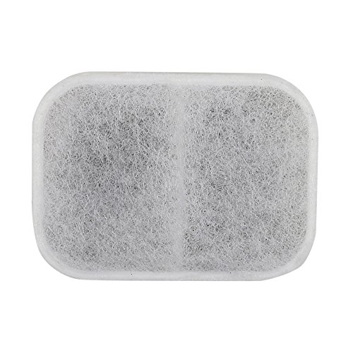 Hommii Fuente Bebedero Cerámico para Gato/Perro Mascotas Silencio 2.1L Dispensador de Agua Automático con Filtro Pet Water Fountain Drinking Bowl