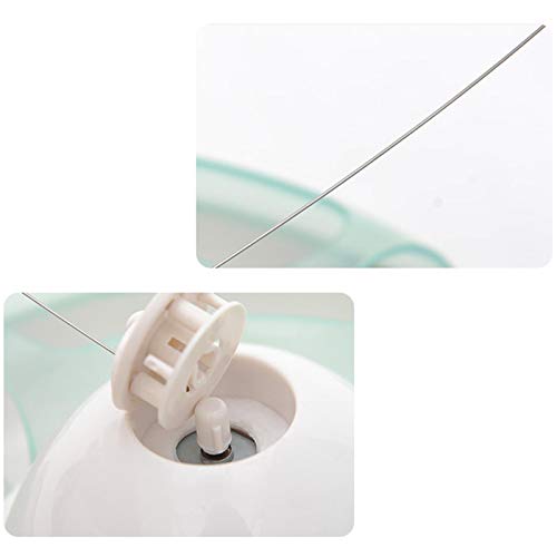 Huachaoxiang Juguetes para Gatos interactiva eléctrico Mariposa Divertida del Gato Cat Bar-Plataforma giratoria Bola de Juguete de la Pesca Gato de Juguete, El aburrimiento Lindert,Rosado