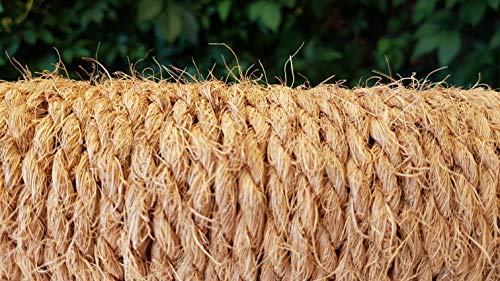 Humusziegel - cuerda de repuesto para poste rascador para gatos 7 mm, 3 x 50 m