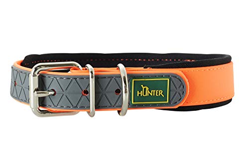 HUNTER Convenience Comfort Collar de Neopreno Suave, 50 cm, Naranja neón