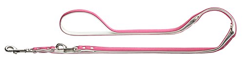 Hunter Modern Art - Correa Ajustable de Piel sintética (8/200), Color Rosa y Blanco