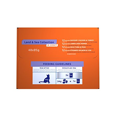 IAMS Delights Adult Cat Land & Sea Collection in Gravy 4,08 kg