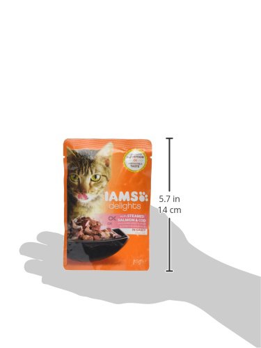 IAMS Delights Adult Cat Land & Sea Collection in Gravy 4,08 kg