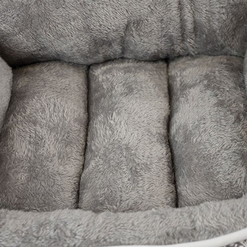IBAÑEZ Cama para Perros Y Gatos Winter Trees Mediana. 62 x 53 x (alt) 24 cm