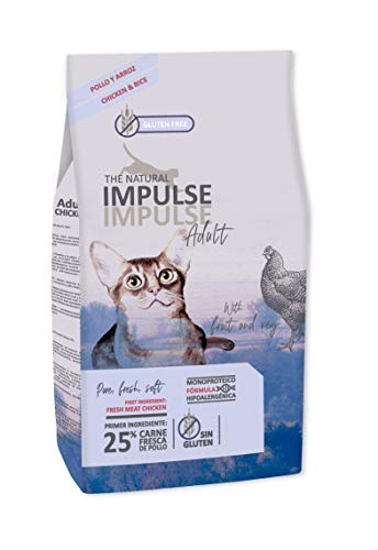 IMPULSE Pienso para Gatos Adultos Natural Cat Adult 8 Kg