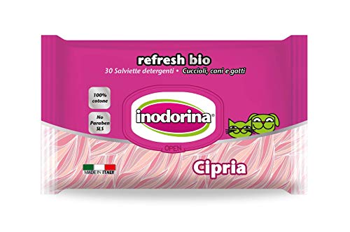 Inodorina Toallitas Bio Perro Higiene Polvo