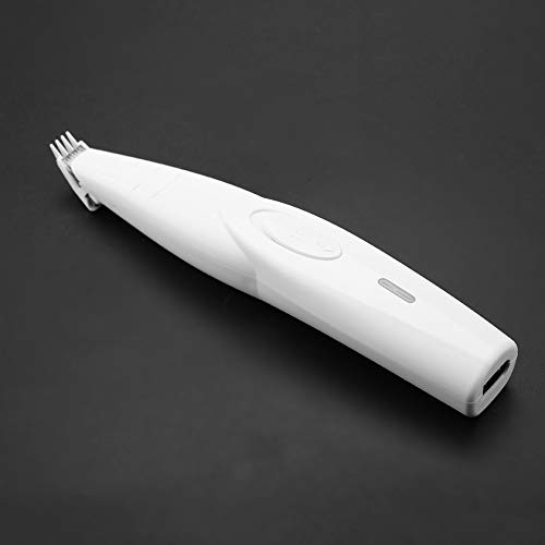 Jadeshay Pet Hair Trimmer - Perro de la preparación del Gato maquinilla eléctrica Piel Trimmer de Pelo Alrededor de la Cara, Ojos, oídos, de la Pata, Ron