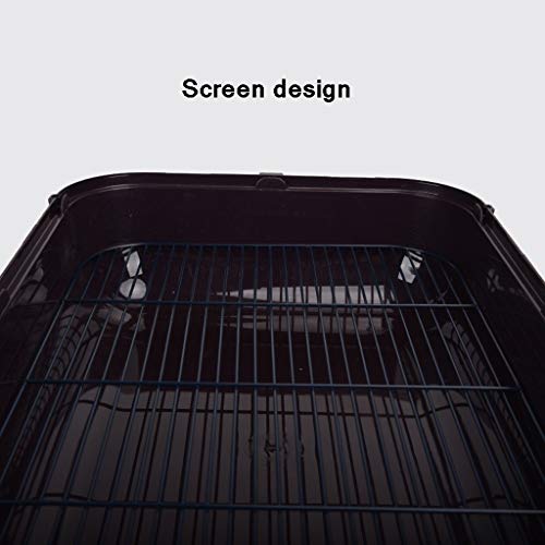 Jaulas para pájaros Pet Box Transporte, portátiles de pequeño tamaño Pájaros Viajes Cage, bolsa del animal doméstico del bolso del viaje del perrito del gato del perro jaula for conejos Jaula Para lor