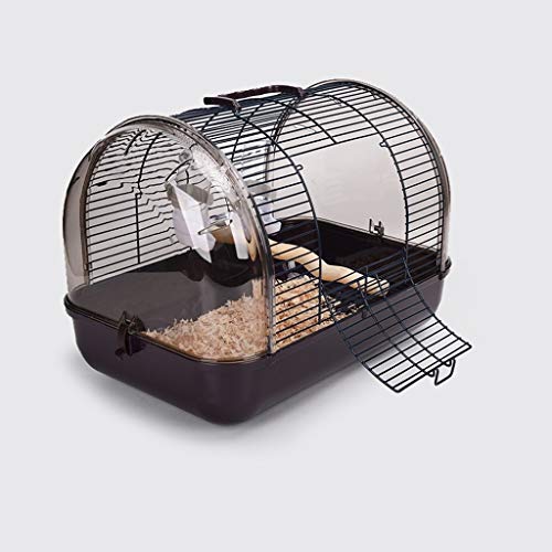Jaulas para pájaros Pet Box Transporte, portátiles de pequeño tamaño Pájaros Viajes Cage, bolsa del animal doméstico del bolso del viaje del perrito del gato del perro jaula for conejos Jaula Para lor