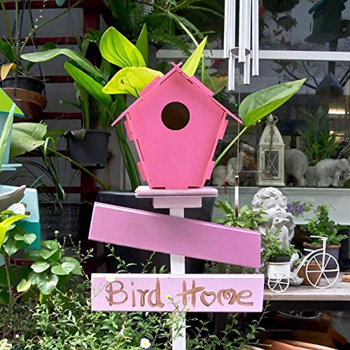 jiangwangda Manualidades para niños Artes y Manualidades de Madera para niños de 8 a 12 años, Kit de Bricolaje para Casas de pájaros para Que los niños construyan y pinten un diseño Reforzado