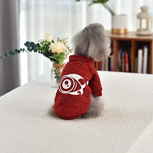 jiwenhua Perro Ropa Nuevo Gatito Perro Ropa Mascota Perro pequeño Gatito Ropa de Gato Teddy Ropa de Perro Perro de Invierno, Suéter, dátiles, dátiles, XXL (Aproximadamente 14 a 18 Libras)