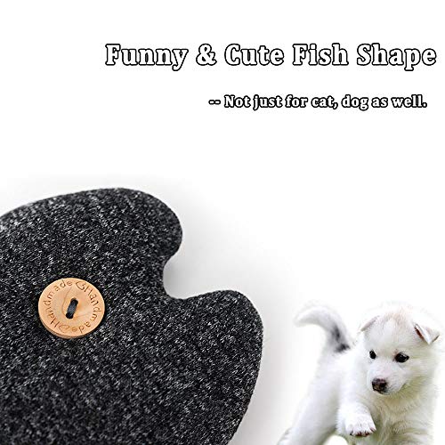 Juguete de peluche para gato y pez, almohada de peluche para mascotas, juguete de gato y gato
