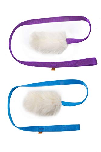 Juguete para perros DINGO – cazador de piel de oveja con plomo azul largo 130 cm, recompensa de motivación agilidad para entrenamiento y diversión 15583