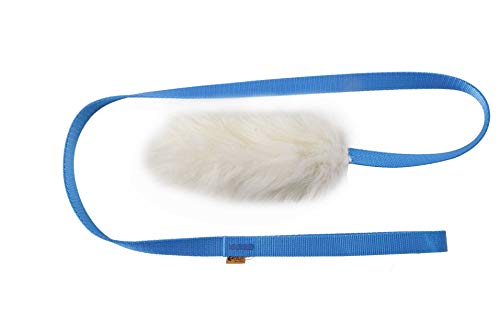 Juguete para perros DINGO – cazador de piel de oveja con plomo azul largo 130 cm, recompensa de motivación agilidad para entrenamiento y diversión 15583