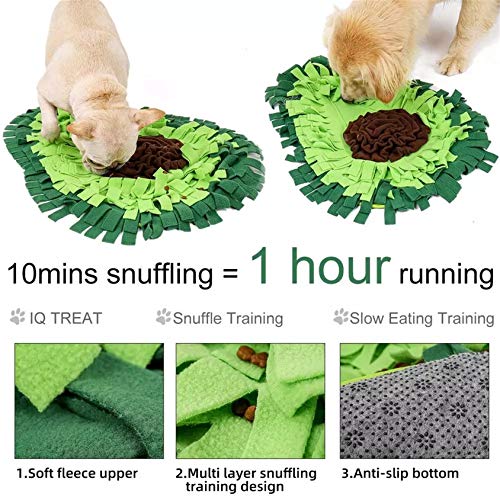 Juguetes De Aguacate para Perros Alfombra De Snuffle para Mascotas Alfombra De Alimentación para Perros Almohadilla De Entrenamiento para Perros Alfombrilla Anti Asfixia para Perros Y Gatos