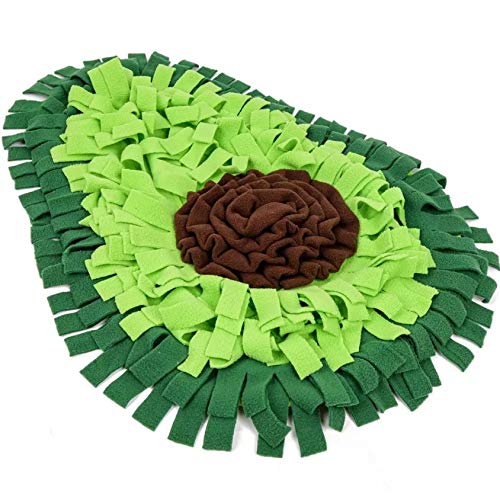 Juguetes De Aguacate para Perros Alfombra De Snuffle para Mascotas Alfombra De Alimentación para Perros Almohadilla De Entrenamiento para Perros Alfombrilla Anti Asfixia para Perros Y Gatos