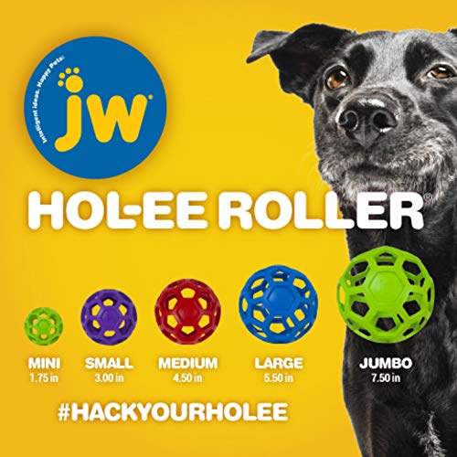 JW JW43110 Juguete HOL-EE Roller Small, Juguete para Perros Masticar Y Morder, S