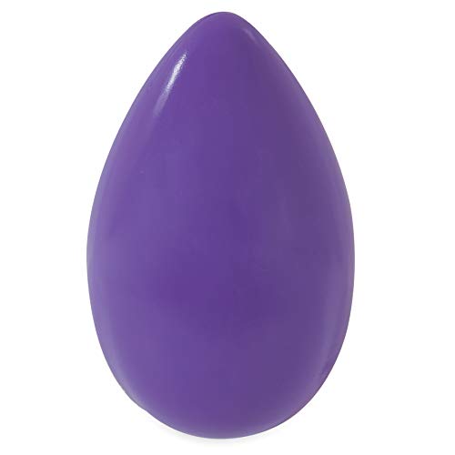 JW Mega Egg - Juguete Interactivo Duradero para Perro con Forma de Huevo, Color Morado