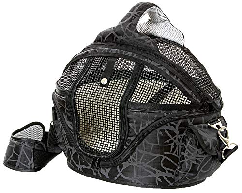 Karlie 31398 Bolso Viaje y Cama 2 en 1 Shopper de Luxe Nylon, Negro