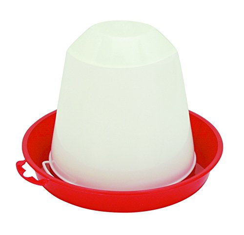 Kerbl Bebedero de plástico para Pollos y gallinas, 1,5 L 70202