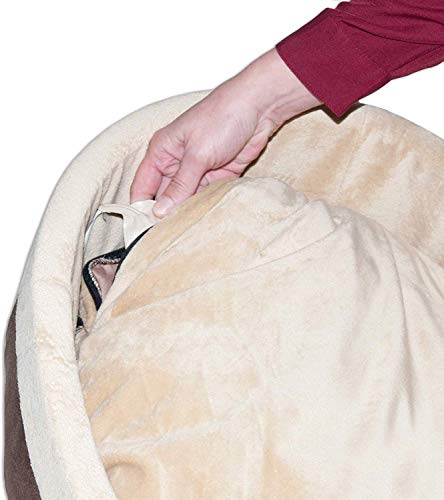 K&H PET PRODUCTS K&H Mascotas | Cama térmica para Perros y Gatos | Moca | Grande