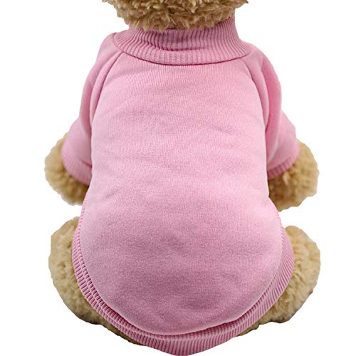 KKDIY Ropa para Perros Pelea de Cachorros cálidos con Dos piernas Suéter de Lana de Peluche para Gatos Ropa para Mascotas Ropa para Gatos одежда для собак Luces Navidad-Blanco, XXL, Alemania