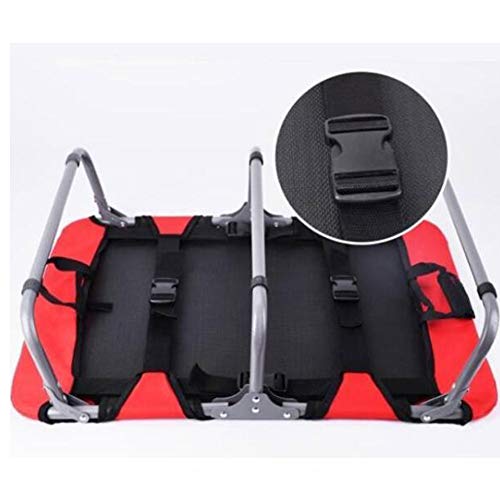 KONFA Cama Bedhundereisebettauskunstlederhundeautobettwasserabweisende Animal Colchón/Perro con una Hoja como Cero y la Suciedad Protección,Rojo