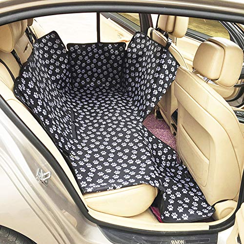 KSIASGDHA Multifunción Duradera Perros pequeños y Gatos Carriers Waterproof Car Rear Back Seat Cover Travel Mats Hammock Protector