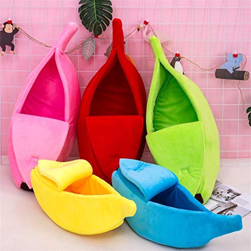 KunLS Cama Perro Pelo Cama Perro Cama Gato Perros Accesorios Cama Perro Impermeable Accesorios Gatos Perro Cama Cueva Cama De Veterinario para Perros Green,40cm