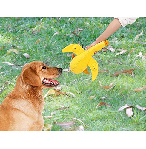 LCSD Dog Bed Pato Sonido Felpa De La Muñeca De Juguete Perro El Oler Entrenamiento del Animal Doméstico Juego De Rompecabezas Al Que Le Faltan Los Suministros De Alimentos Juguetes 36 * 34cm