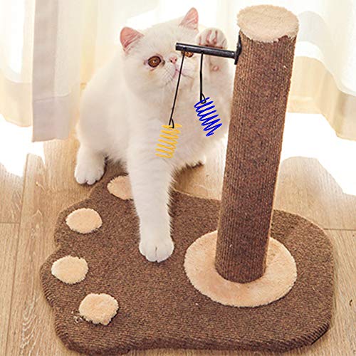 Ledoo Juguete para Gato en Espiral de 40 Piezas Juguete para Primavera de Gato Juguete Interactivo para Gato de Juguete Muelles en Espiral Juguete en Espiral Colorido Permanente para Gatitos Gatos