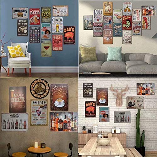 Letrero de metal con texto en inglés «Beware Of Dog's Rules» para tienda de mascotas, casa, bar, granja, cafetera, cueva de hombre
