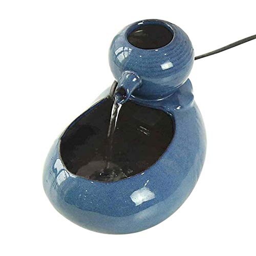 LIFF Fuente de Agua automática para Mascotas, Productos para Mascotas para Gatos, Filtro automático de Cuenco de cerámica para Perros, dispensador de Agua eléctrico USB, Cuencos para Beber