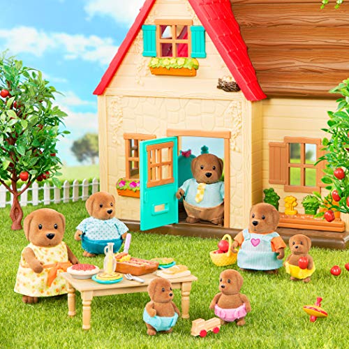Li'L Woodzeez- Dog Large Family Set (Branford Ltd. WZ6577Z)