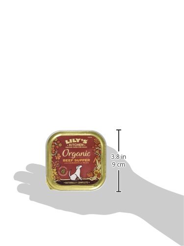 Lily's Kitchen Comida Húmeda Cena de Vacuno Orgánico para Perro (11 x 150g)