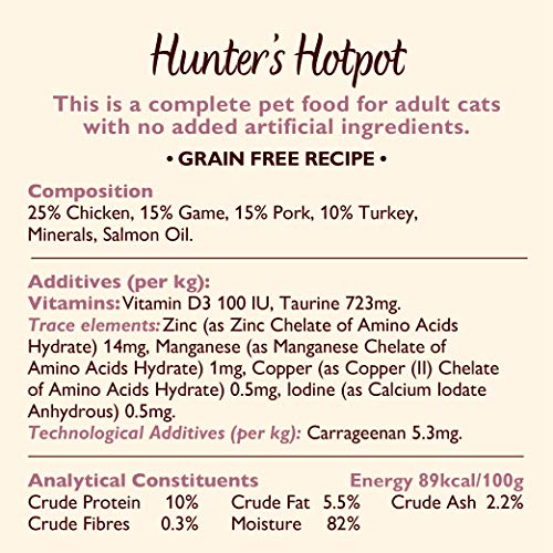 Lily's Kitchen Comida Húmeda Estofado de Caza para Gato (19 x 85g)