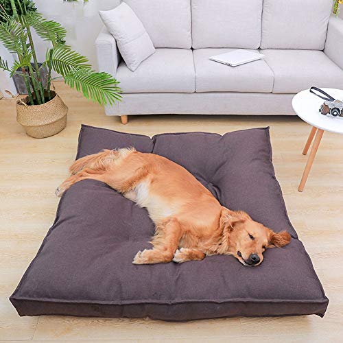 lovecabin Cojín De Colchón Lavable Y Suave Cama De Perro Mascota Mantas De Cama De Gato con Forma De Rectángulo para Interior Al Aire Libre,mobiliario,Suelos,Asientos De Coches,césped,sofásL