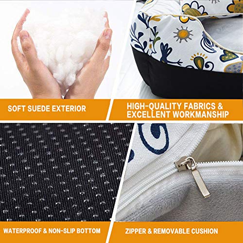 lovecabin Colchon Ortopedico para Perros Elegante Sofa para Perros Cama Ortopédica Cama Perros Viejos Mayores Avanzada Edad Mascotas Senior