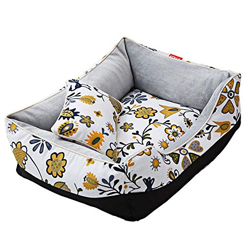 lovecabin Colchon Ortopedico para Perros Elegante Sofa para Perros Cama Ortopédica Cama Perros Viejos Mayores Avanzada Edad Mascotas Senior
