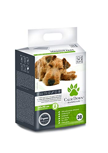 M-PETS Calm Down-Travel&Home - Almohadillas para Perro, 90 x 60 cm, 30 Unidades