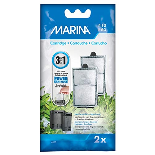 Marina - Kit de Acuario con Iluminación LED 20G, 75 L, 61.4 x 32.2 x 41.9 cm