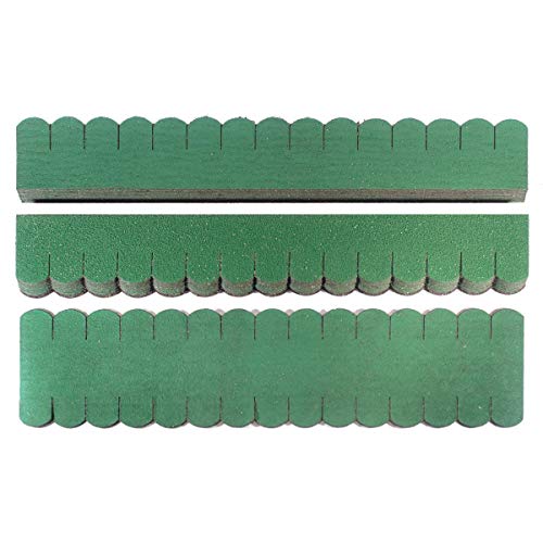 Martinshof Rothenburg Diakoniewerk Mini tejas de techo (33 mm), color verde